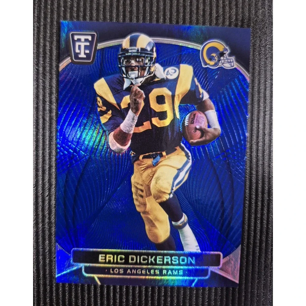 2024 Panini Totally Certified - Legends Eric Dickerson #196 Mirror Platinum Blue
